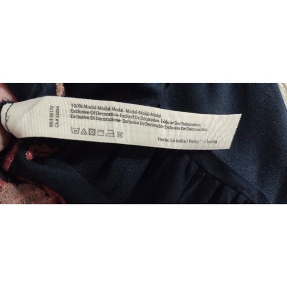 Intimately Free People Aida Embroidered Slip Modal soft Tank Top Slip Dress XS - Picture 15 of 15